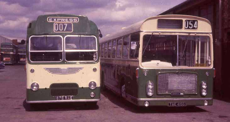 Bristol Omnibus Bristol MW5G ECW 2563 & RELH6L 2054